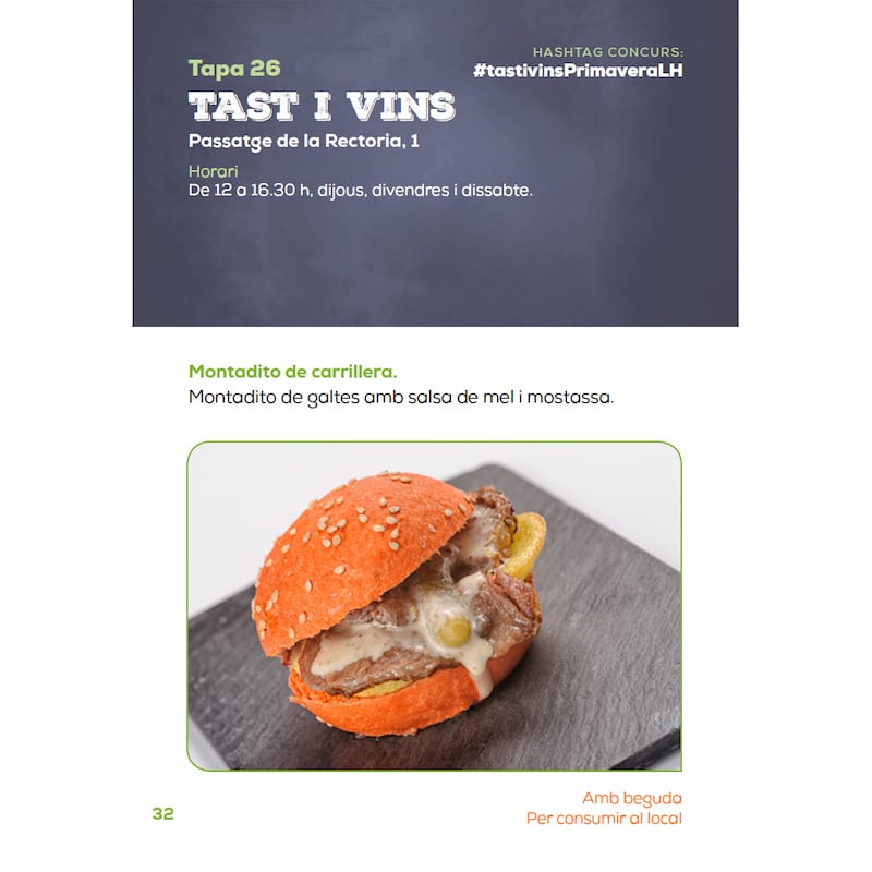 ruta primavera de tapas