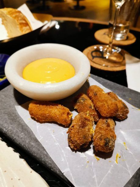 Berenjenas adobadas estilo croqueta berenjena adobada la barra