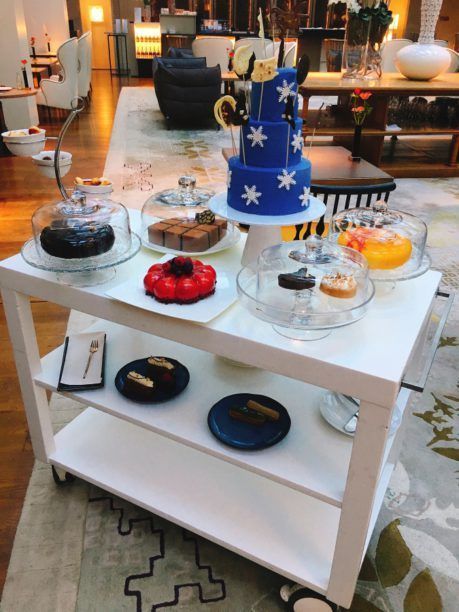 carrito postres menu medio dia blanc brasserie mandarin oriental